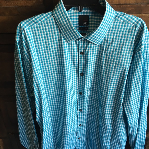 🍁J. Ferrari long sleeve button down dress shirt - Picture 1 of 5